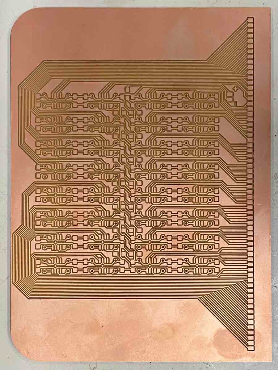 Milled driver board