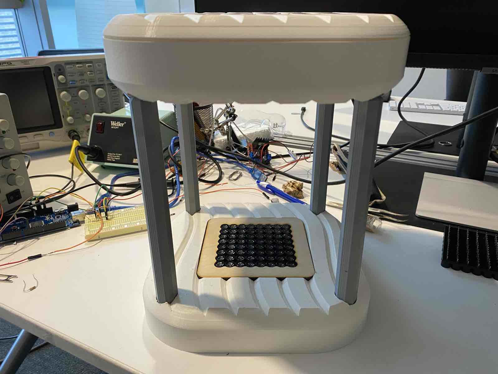 Assembled with wiring