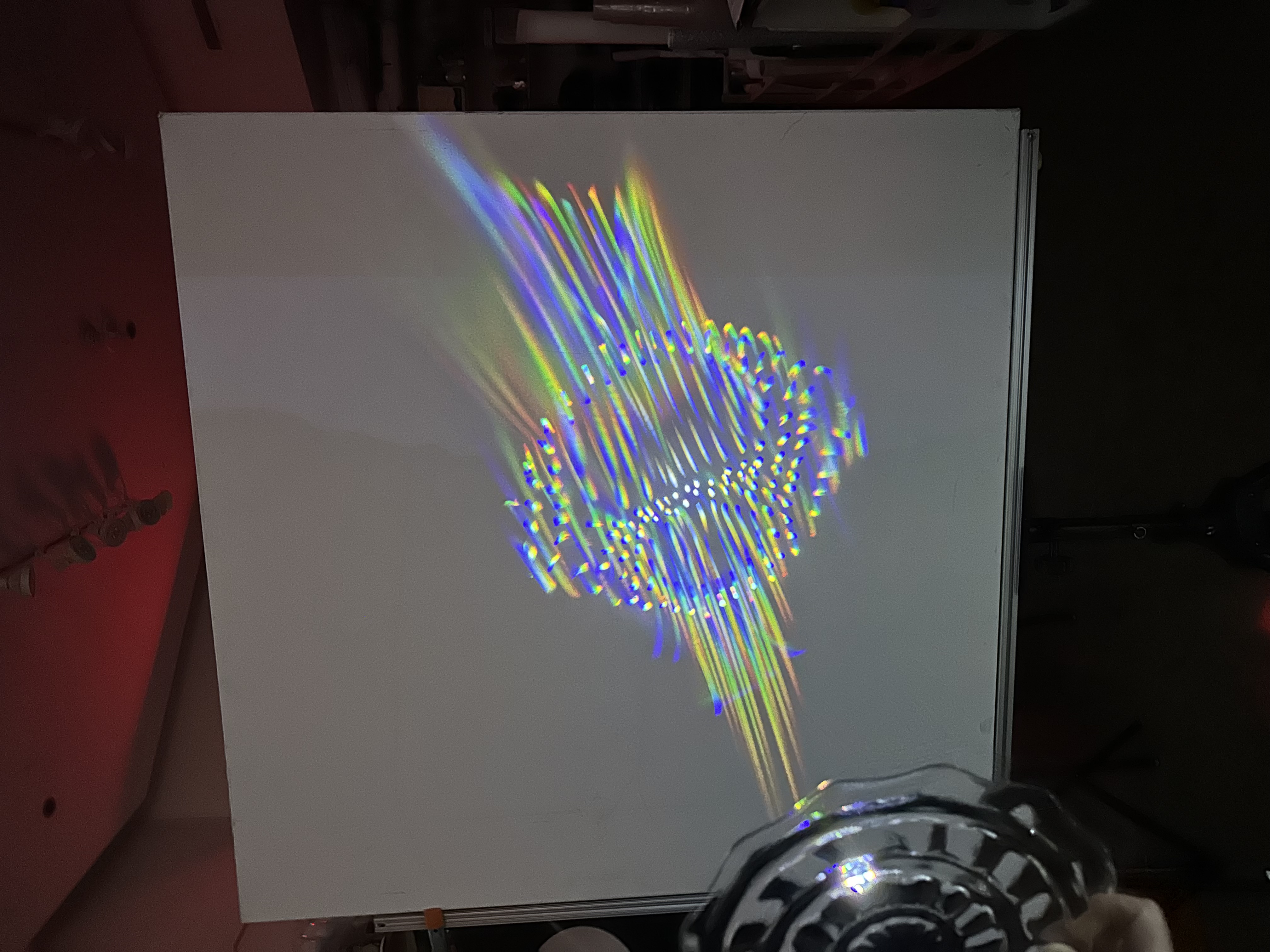 Hand-blown glass and light exploration