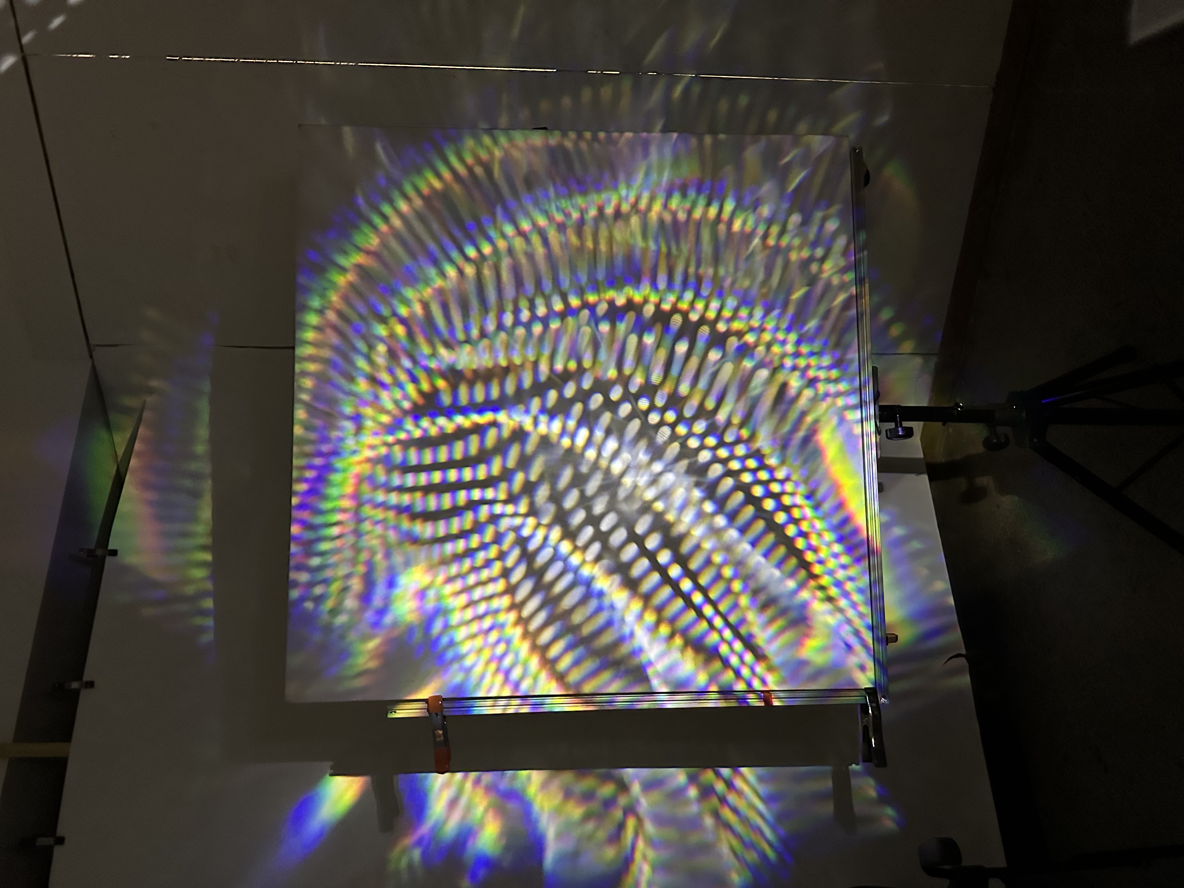 Light refraction study