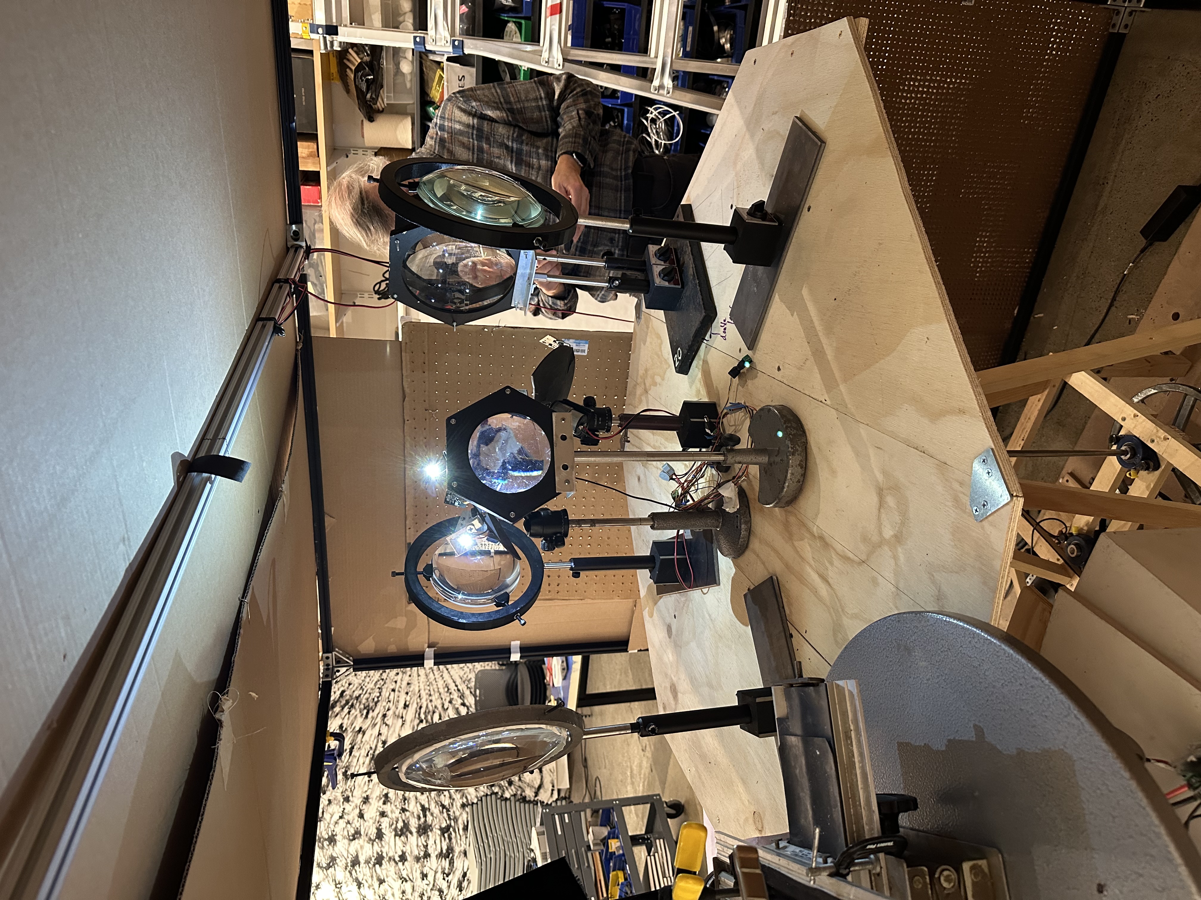 Optical system assembly