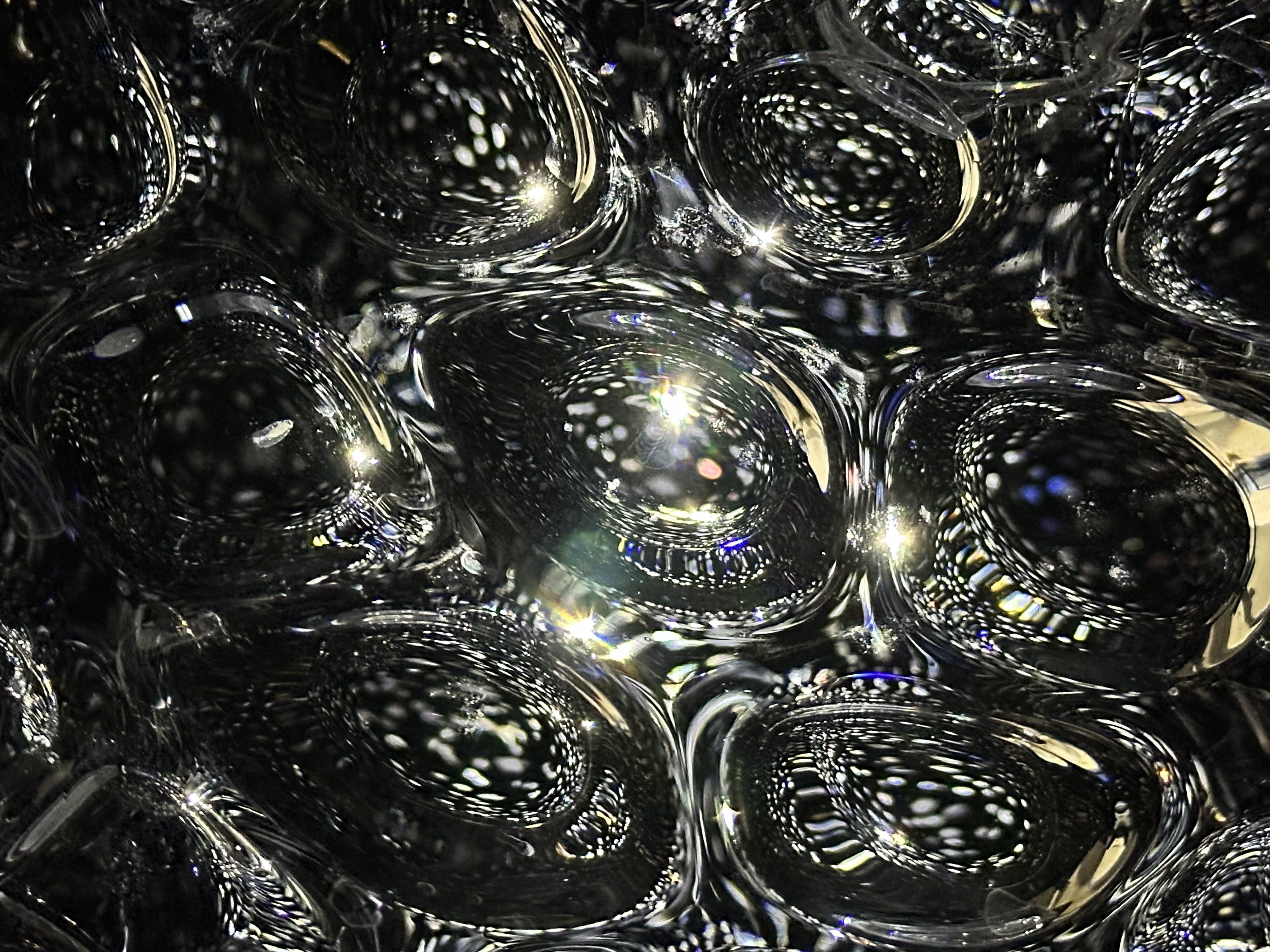 Hand-blown glass and light exploration