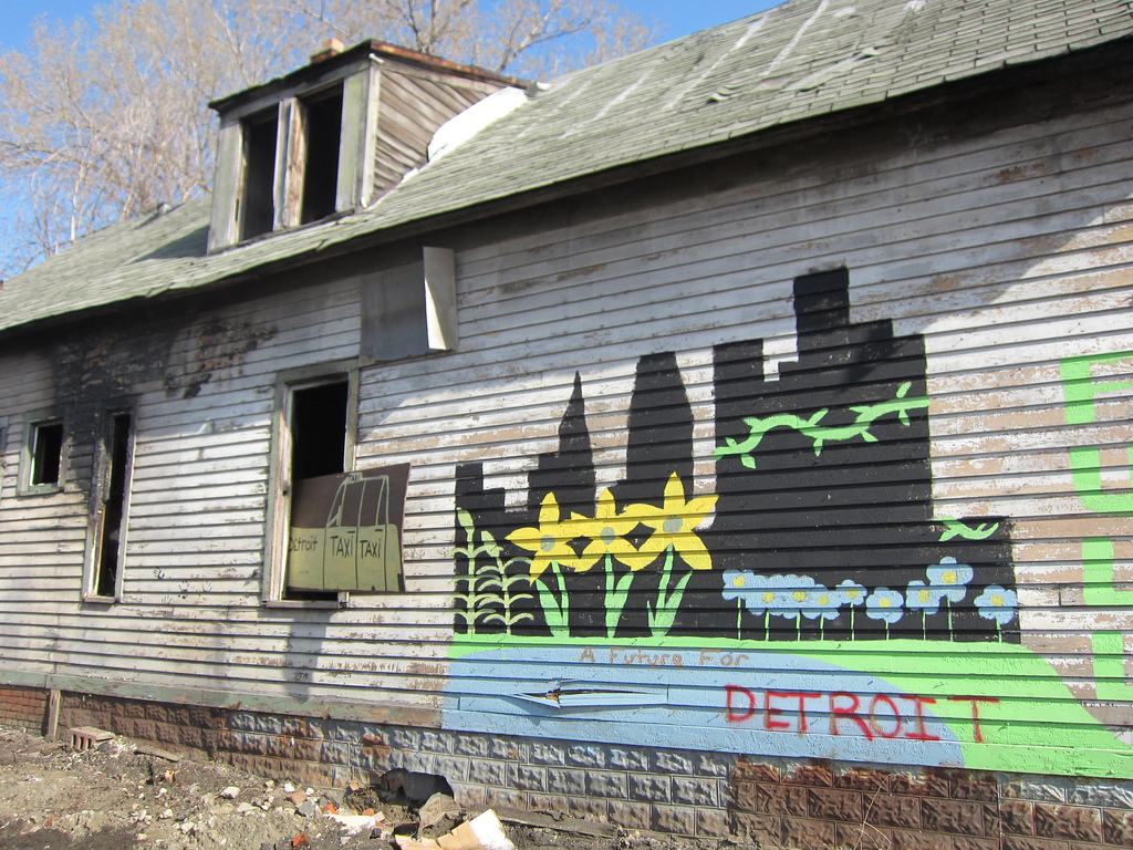 Heidelberg house with murals