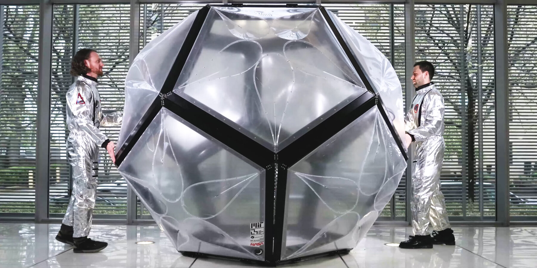 3/4 scale prototype with team