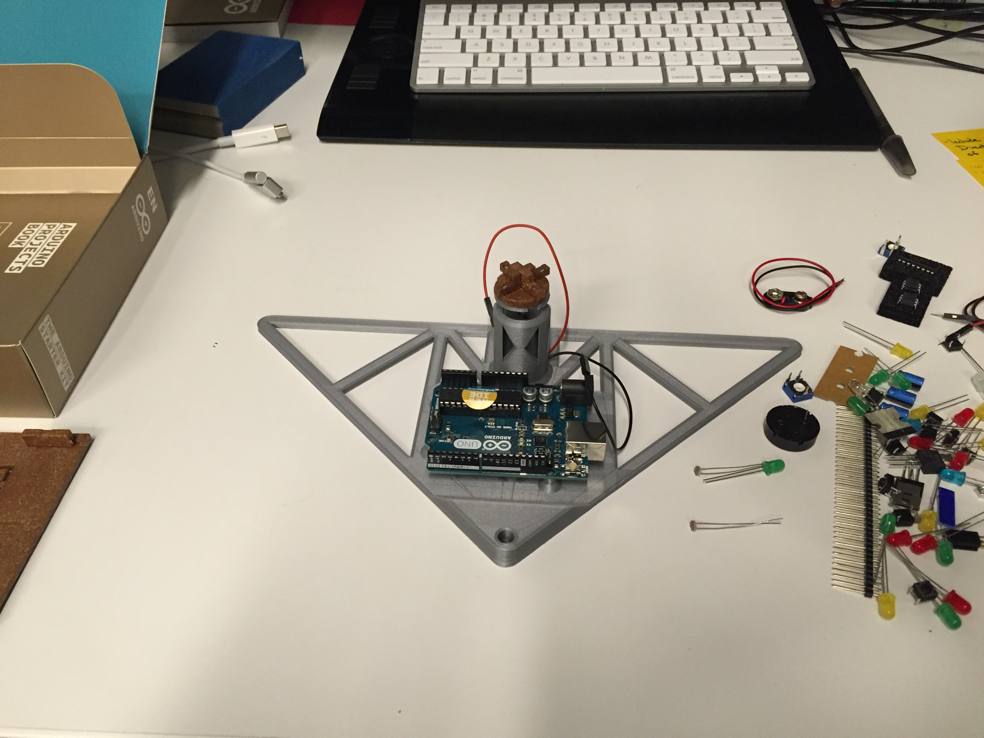 Early prototype with Arduino