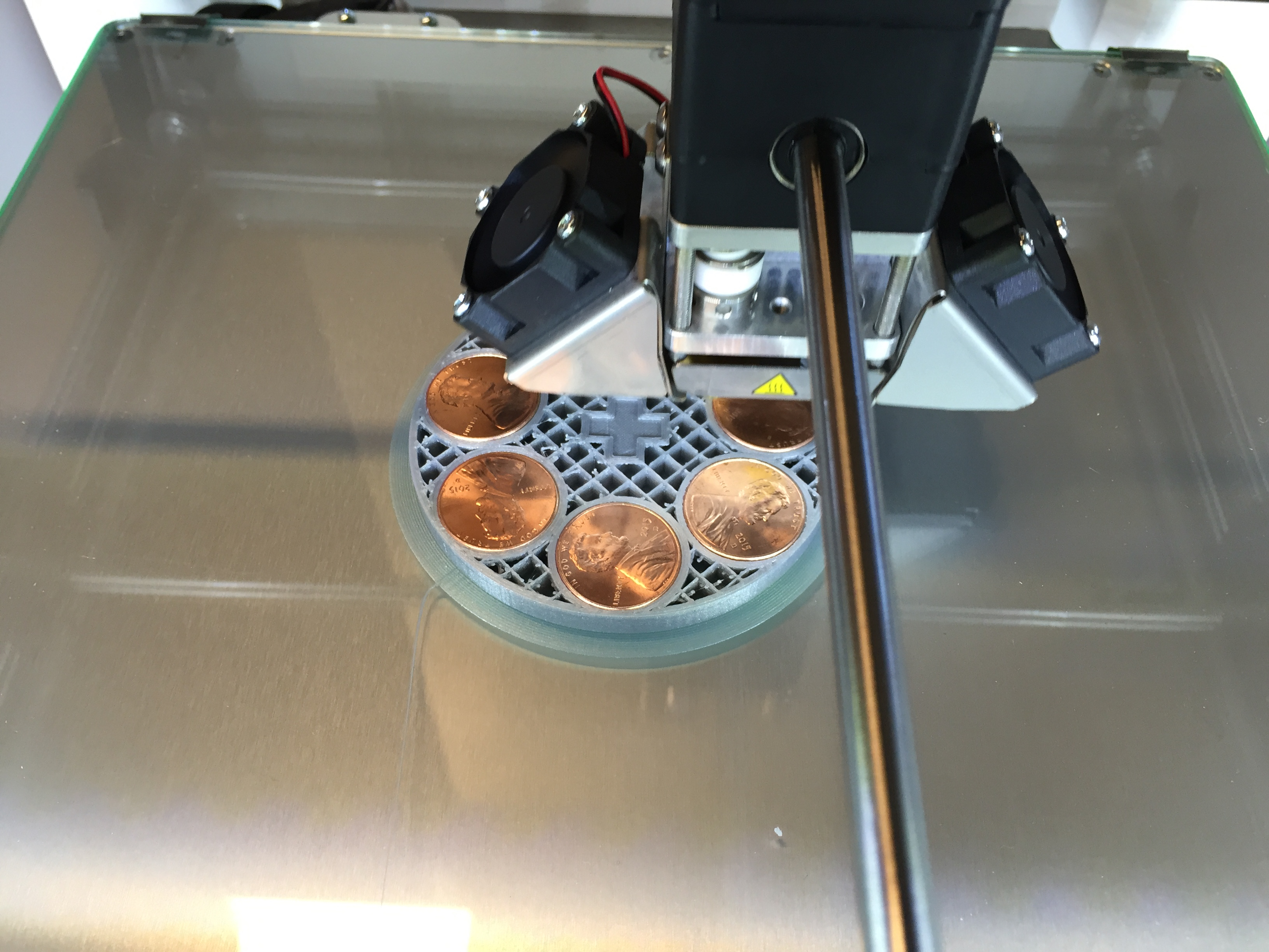 Reaction wheel printing