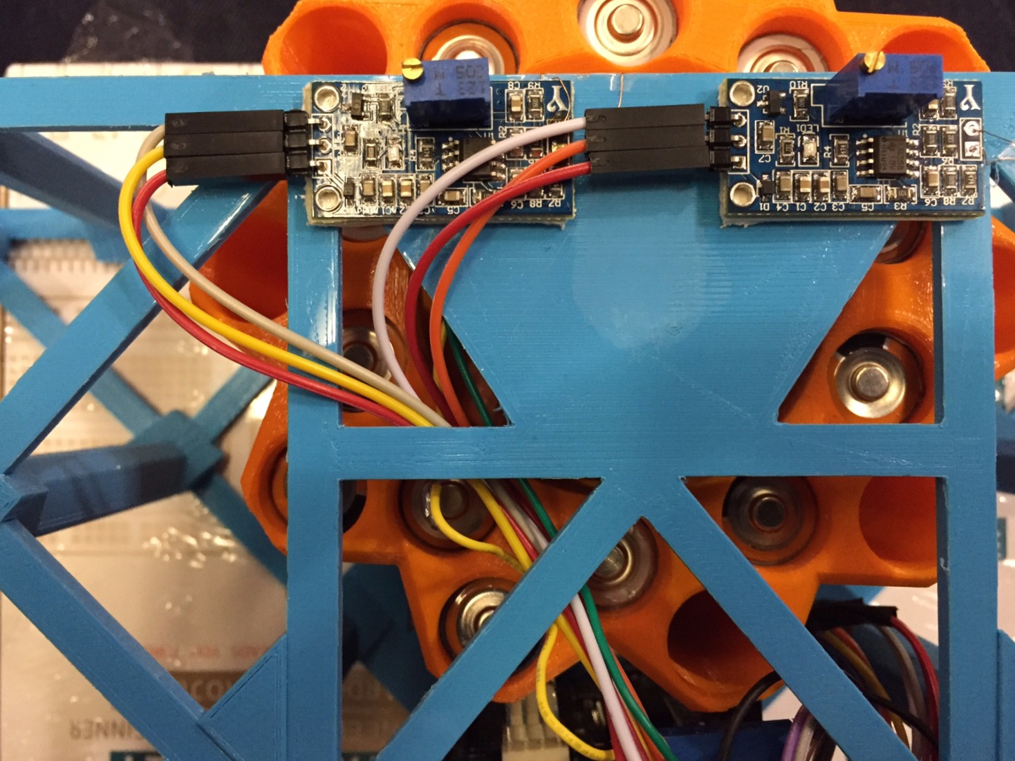 Embedded sensors close-up