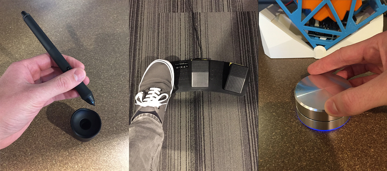 Multimodal input devices