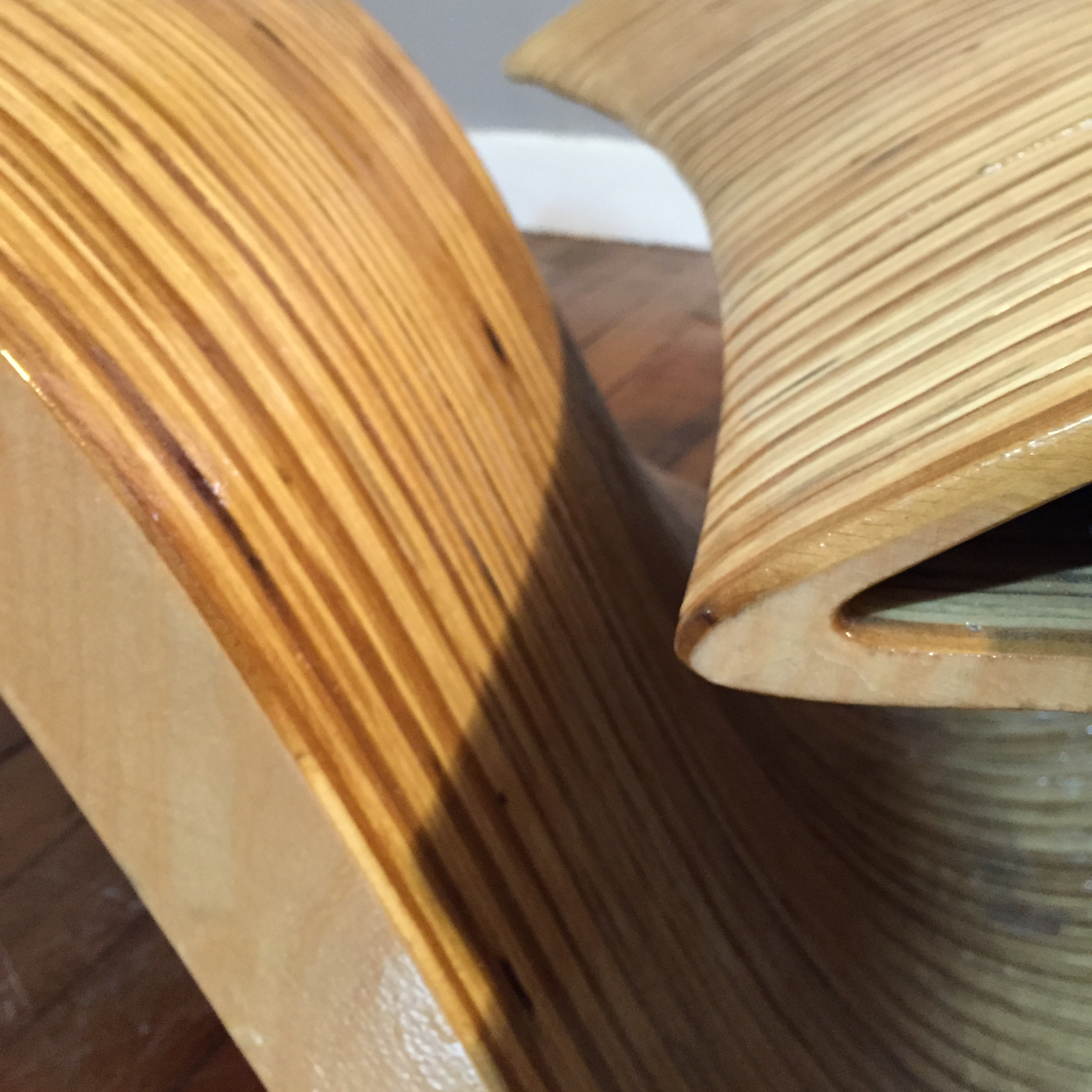 Plywood layer detail